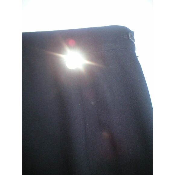 Designer New Versace Collection Pencil Skirt Womens Black 26 X 24.5 Authentic - Picture 7 of 8